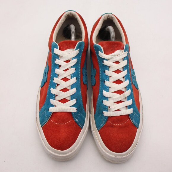 Converse Golf Le Fleur One Star Women 12 Men\'s 10 Red Blue Sneakers Melton Lava main image 5